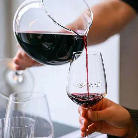 L'esplanade Restaurant Bar à Vin Hotel Le Pellerin