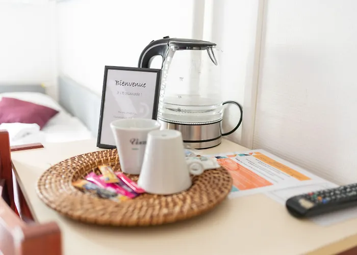 L'esplanade Restaurant Bar A Vin 호텔